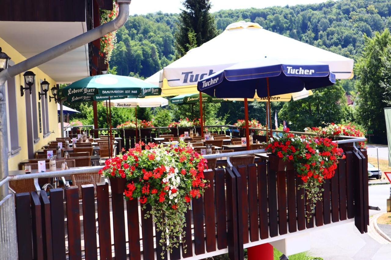 Hotel Landgasthof Frankenstern Гёсвайнштайн Экстерьер фото